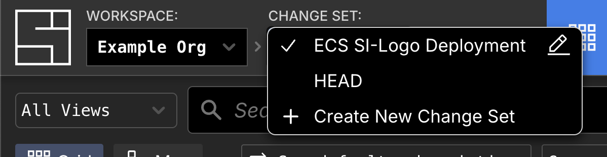 Change set deployment