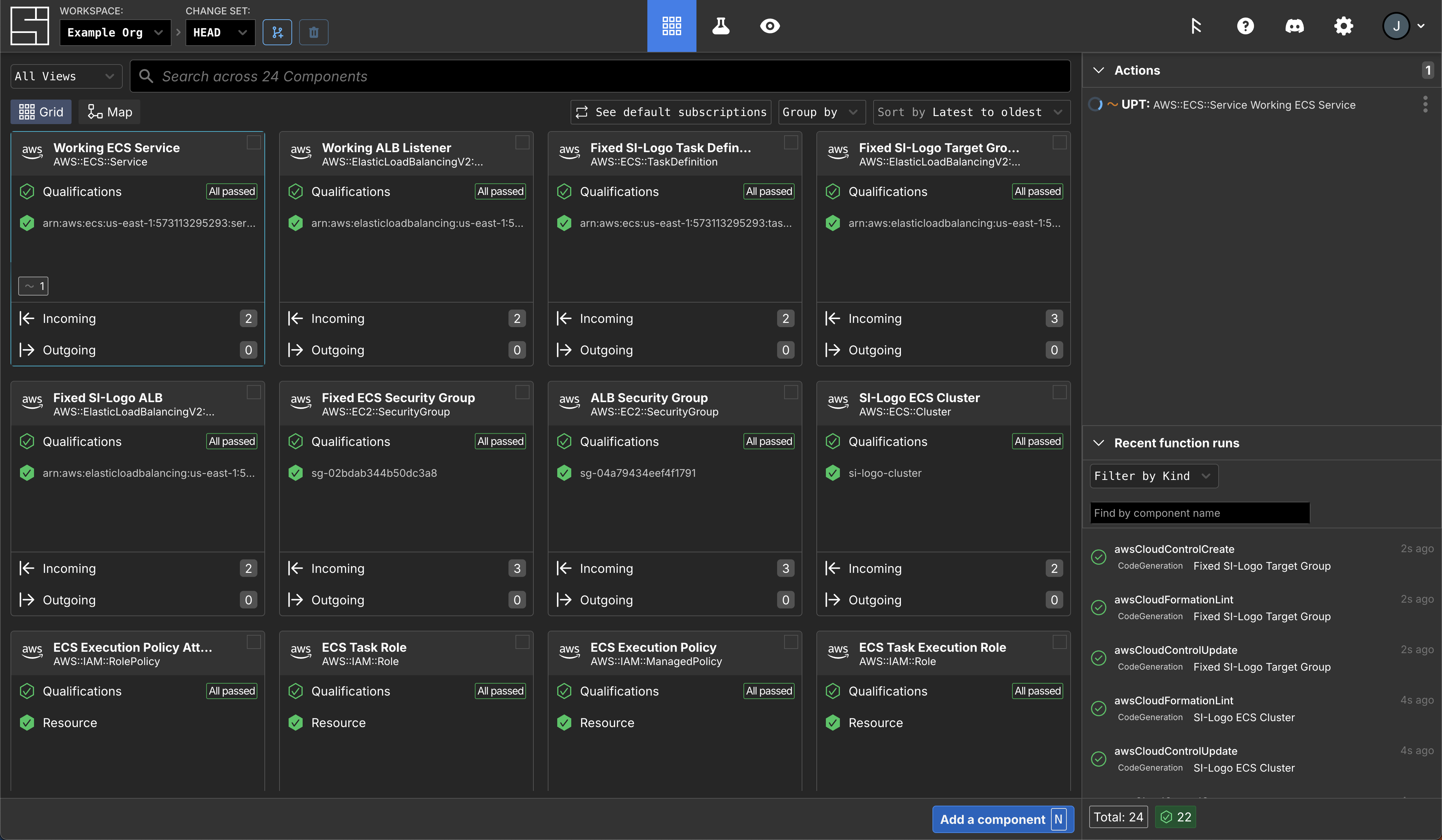 Fixing tags actions
