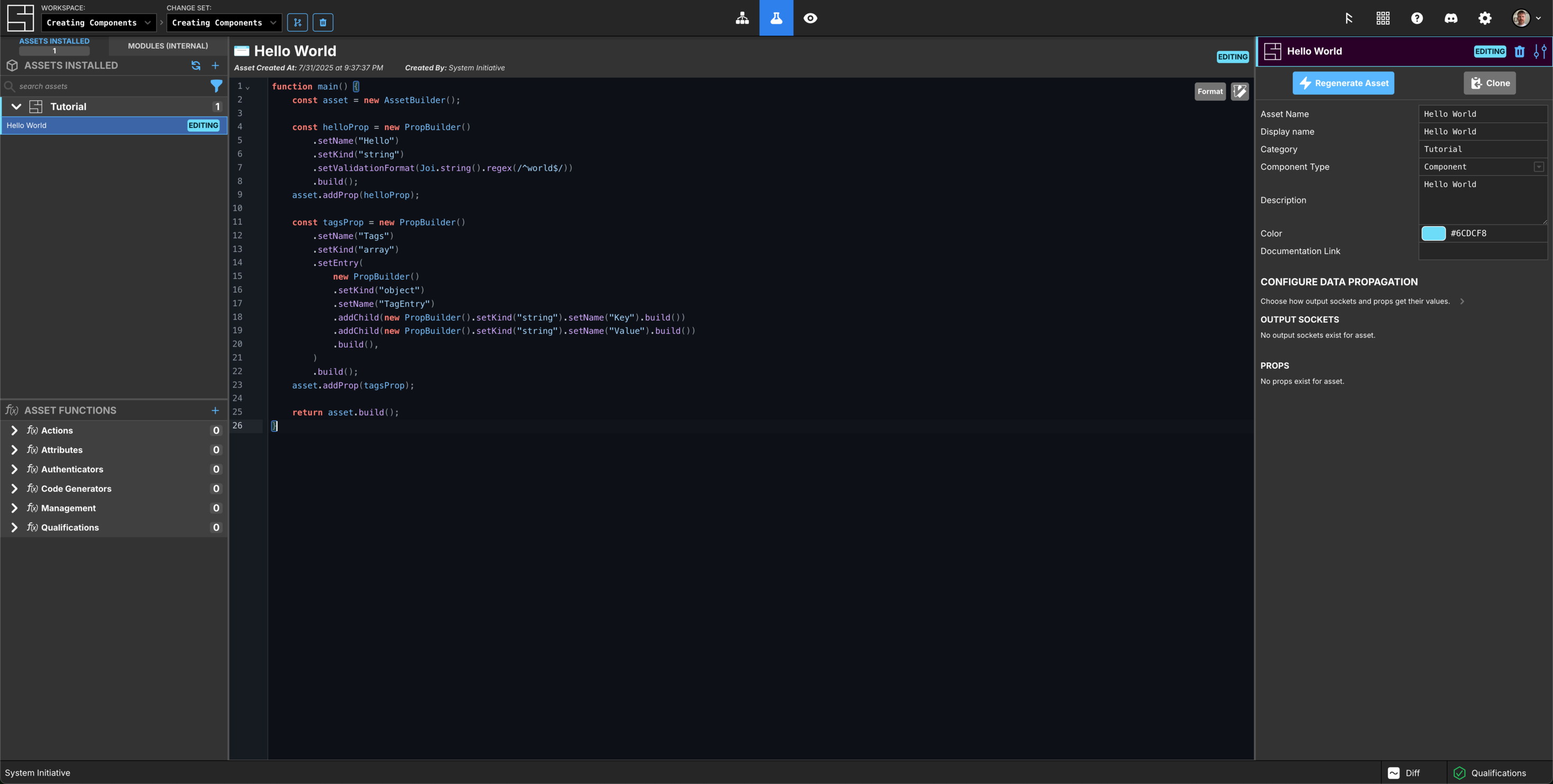 Add properties