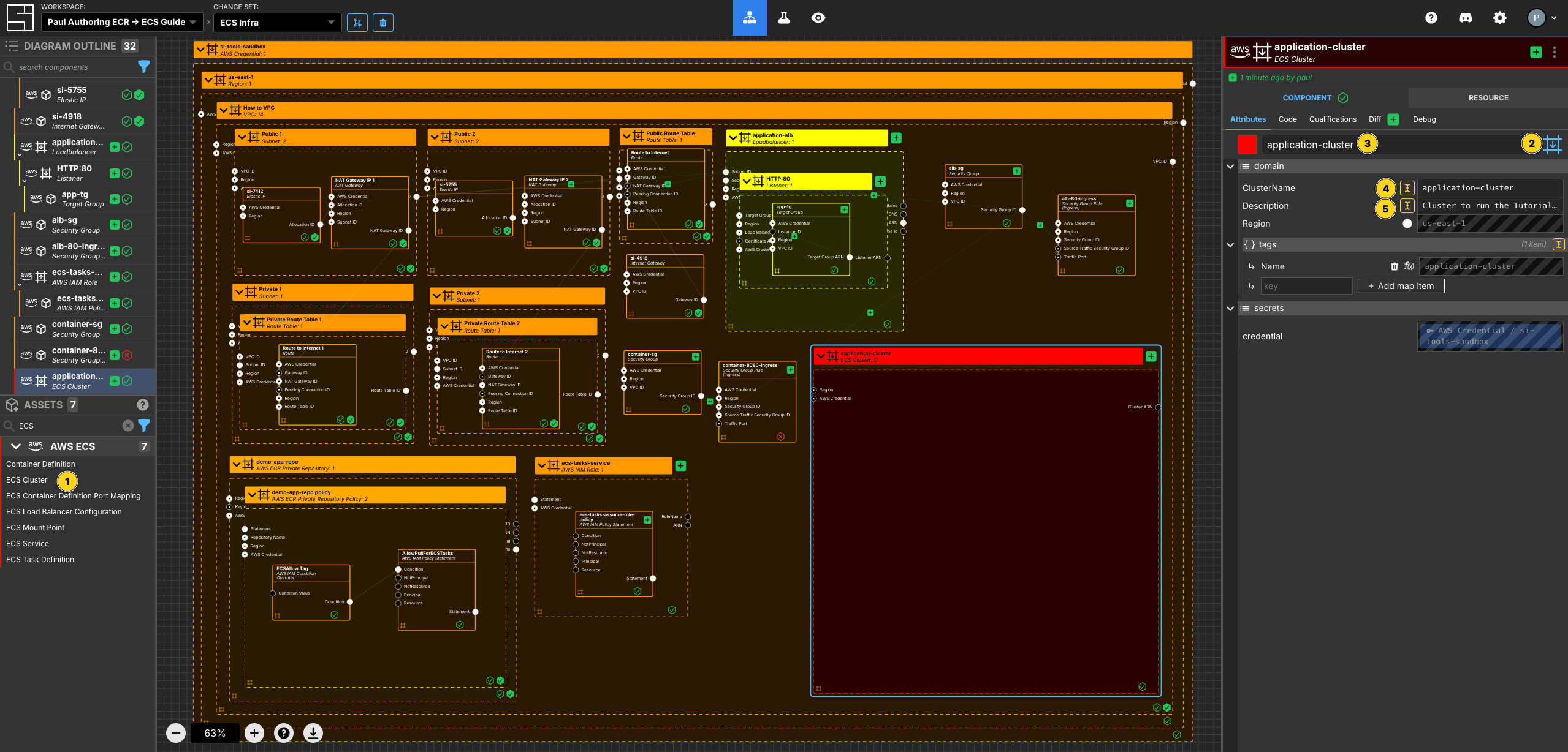 Create ECS Cluster