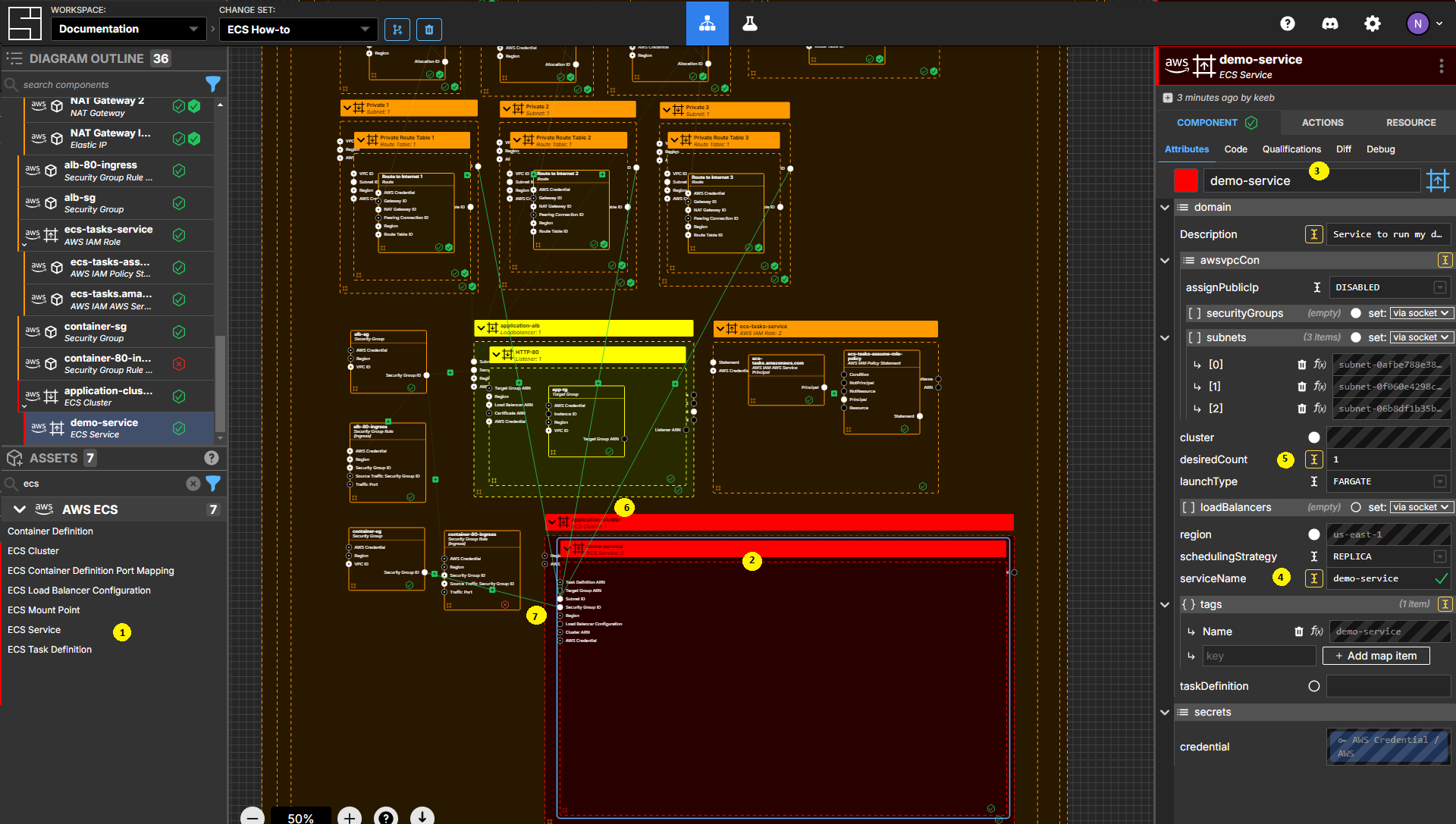 Create ECS Service