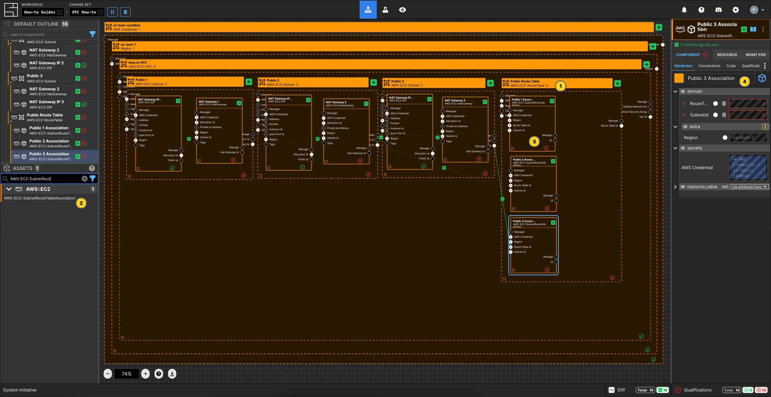 Create the Public Route Table Component