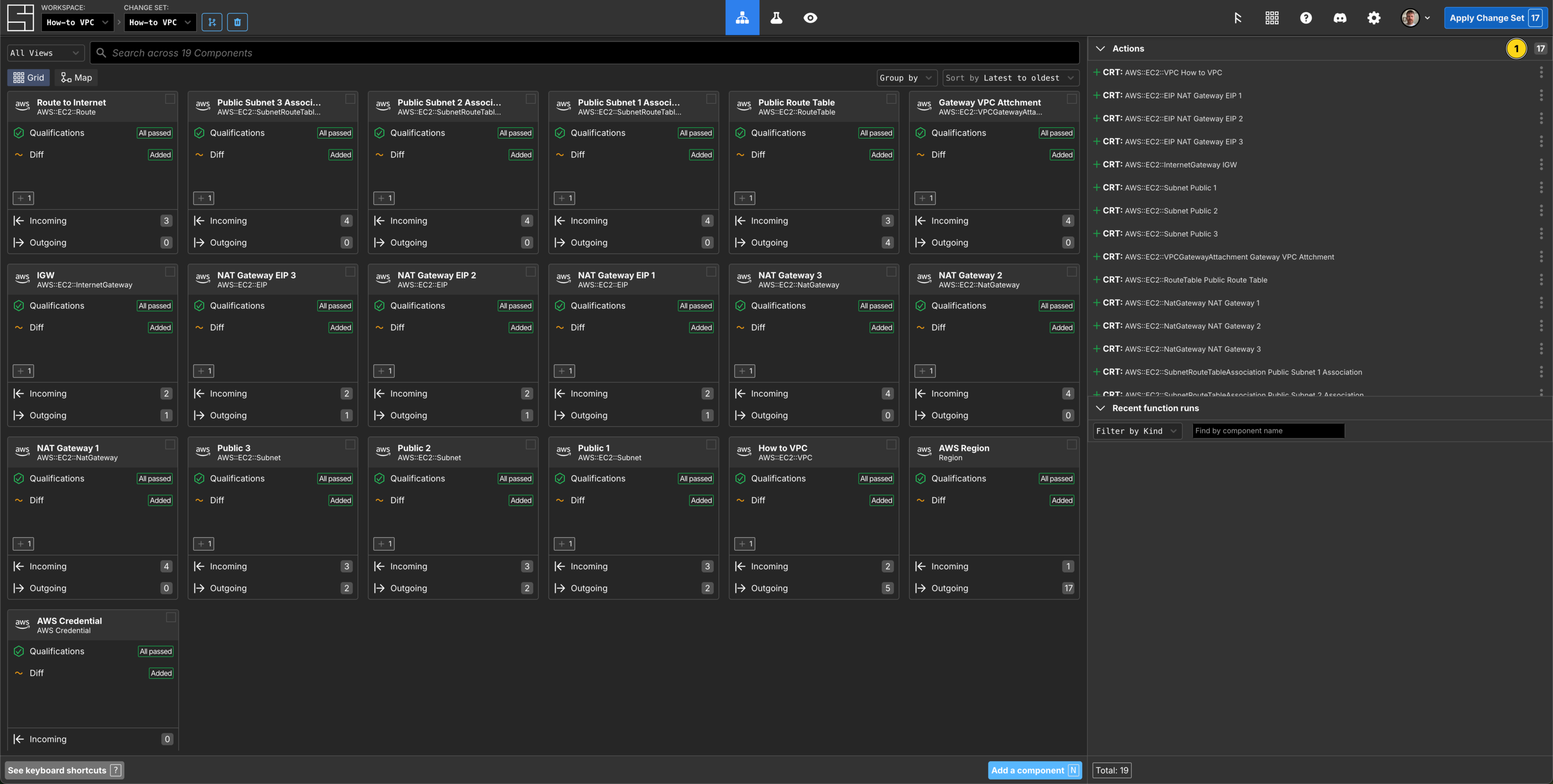 Current State of Play Grid
