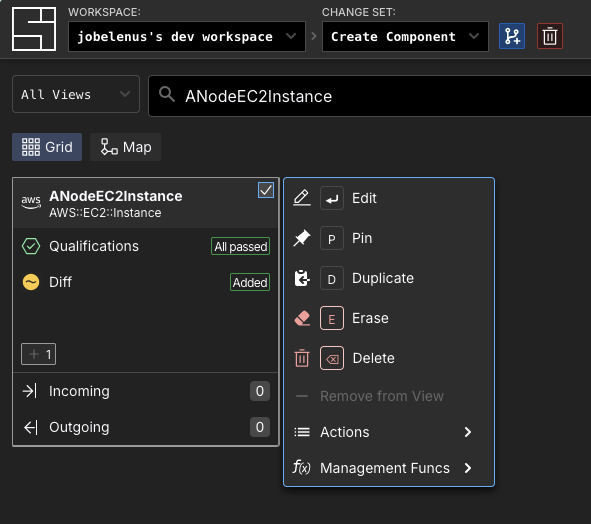 Deleting a Component