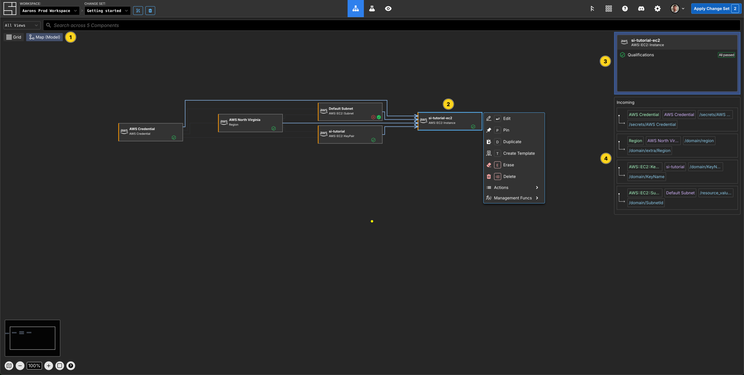 View Map Subscriptions and Options