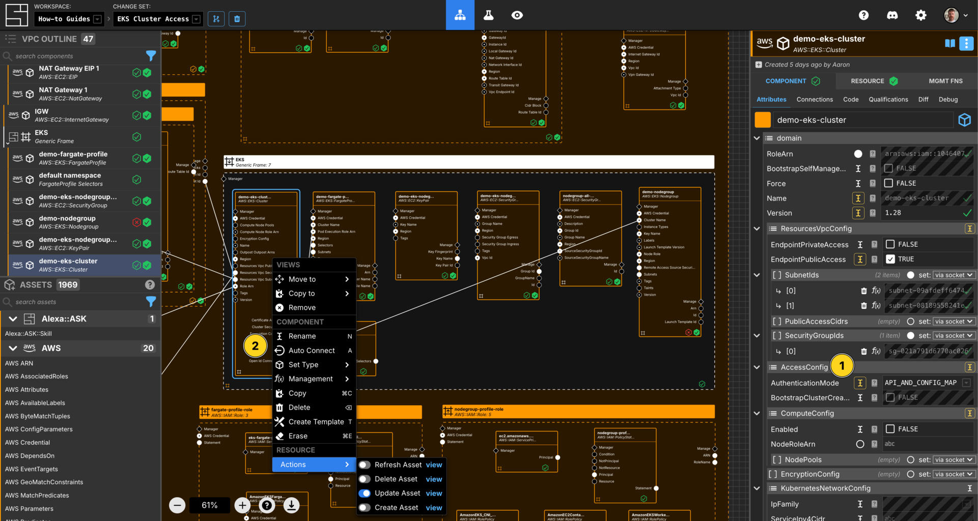 Update Cluster Config