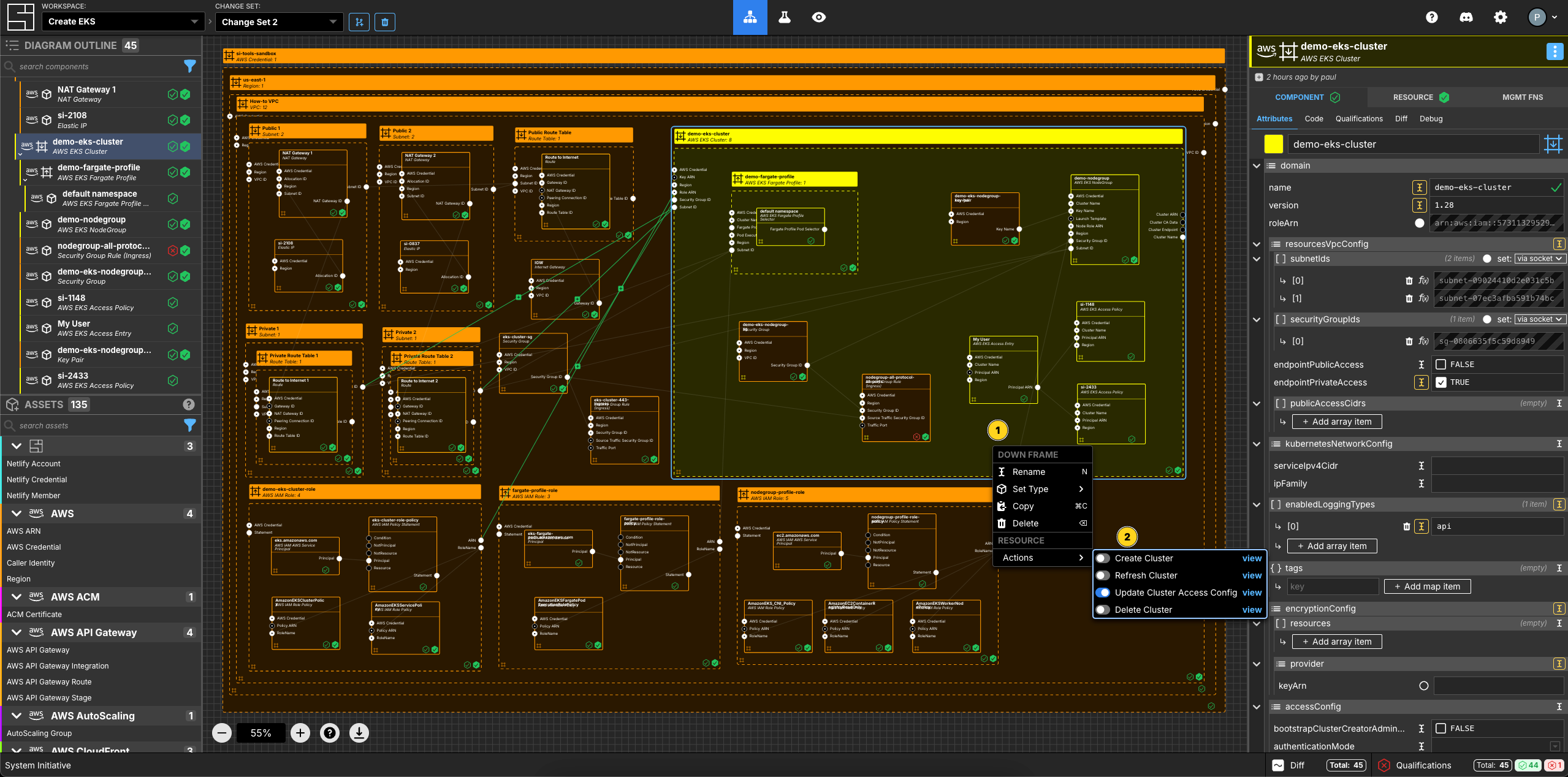 Update Cluster Config