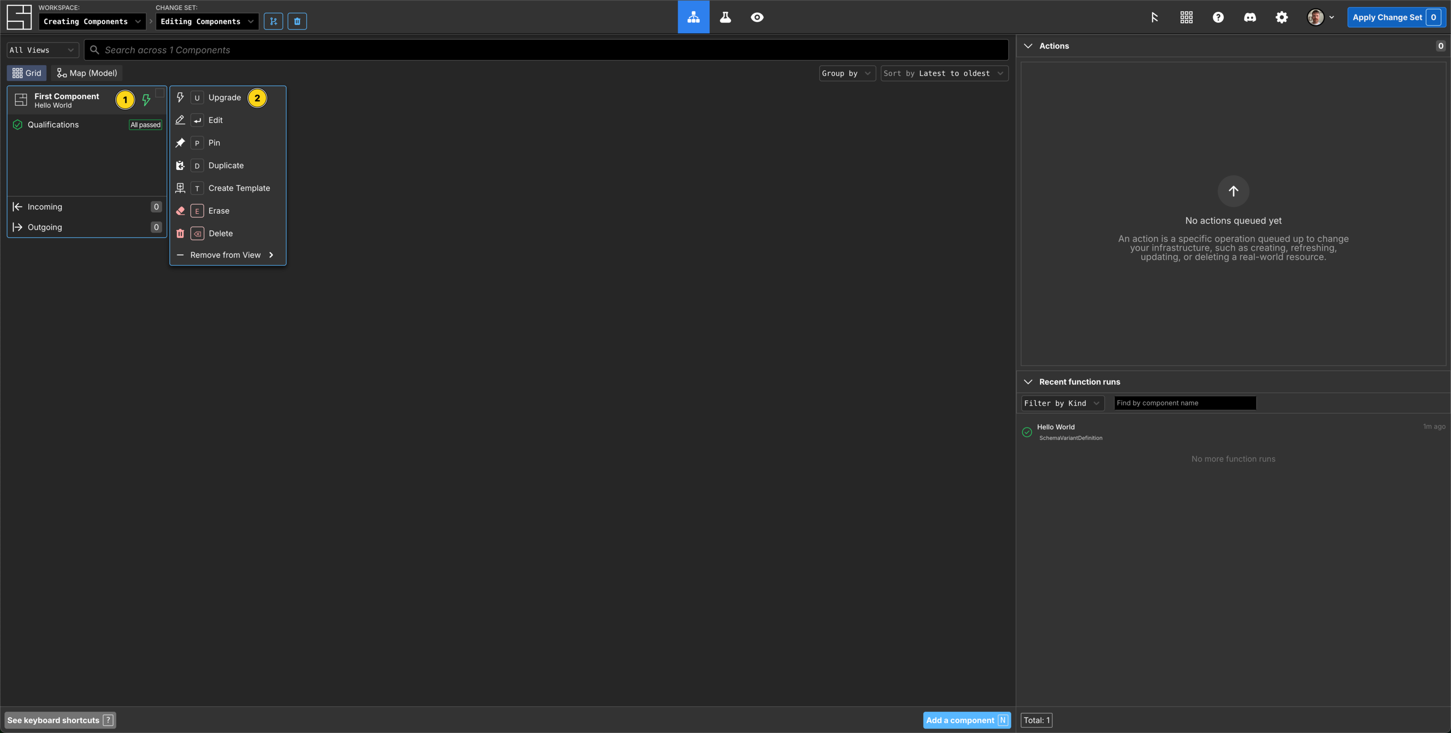 Upgrade Hello World