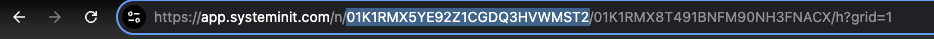 Workspace ID